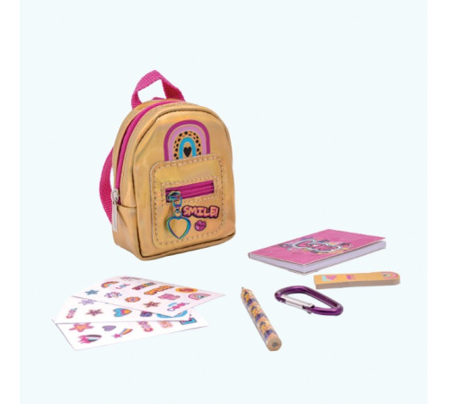 as kids 1080-51101 Мини-рюкзак с канцелярскими принадлежностями happihobbi (в асс)
