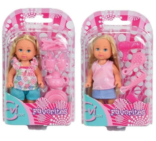 Jucării pentru Copii - Magazin Online de Jucării ieftine in Chisinau Baby-Boom in Moldova simba 5734830 papusa evie cu accesorii (12 cm.) in sort.