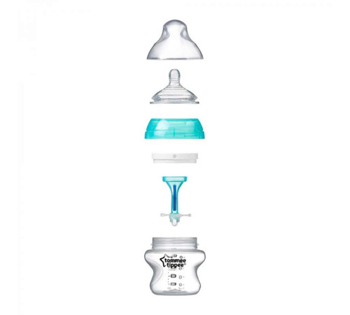 tommee tippee tt0025 biberon "advanced anti-colic"(0 luni+) 150 ml.