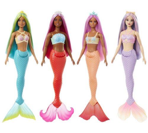 barbie hrr02 Кукла-Русалка "Дримтопия - Цветной микс" (в асс.)
