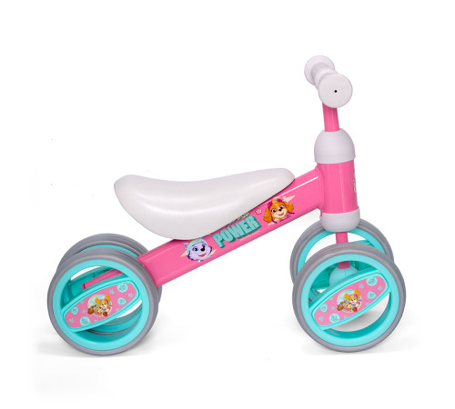 seven 34079 bicicletă de echilibru cu 4 roți "paw patrol girl"