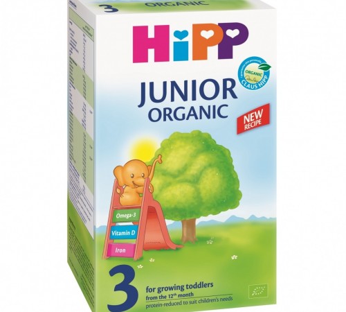  hipp 2056 Сухая молочная смесь Органик 3 junior 500г (19011000)