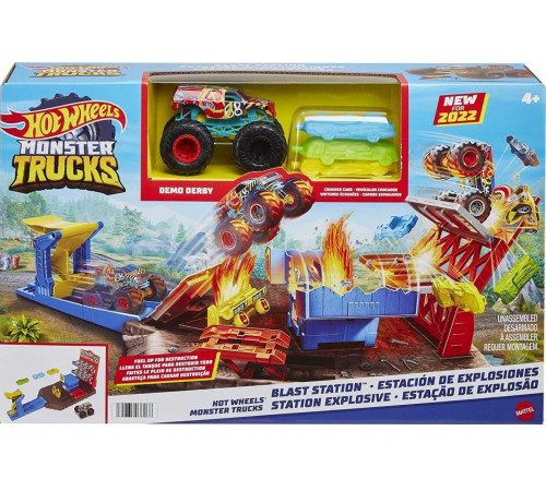 Jucării pentru Copii - Magazin Online de Jucării ieftine in Chisinau Baby-Boom in Moldova hot wheels hfb12 setul de joc "monster trucks blast station"