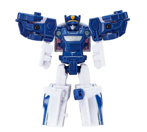 tobot 301159 robot-transformer tobot police mini (12 cm.)