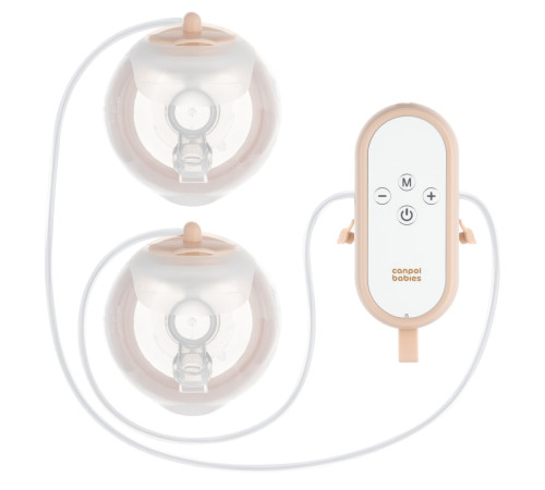 canpol 20/106 Двойной портативный молокоотсос "milkshell"