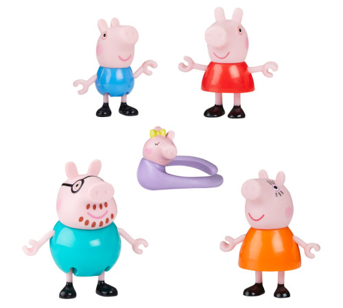 peppa pig g0506 Набор фигурок "Большая семья Пеппы"