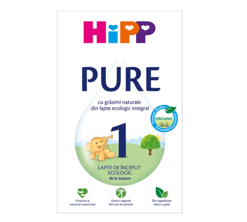  hipp 20021 lapte praf pure 1 300г