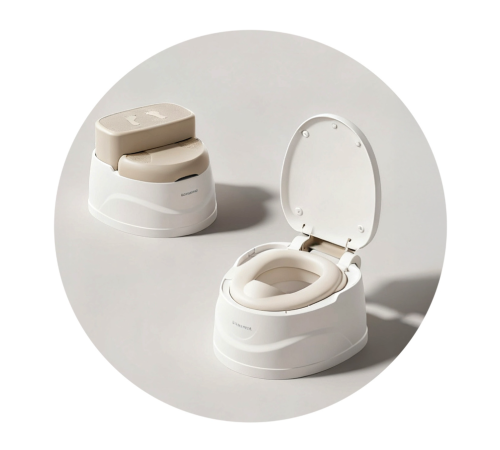 chipolino gpzss0252la oliță cu funcție de treaptă pentru picioare 2 &icirc;n 1 "step 2" (bej)