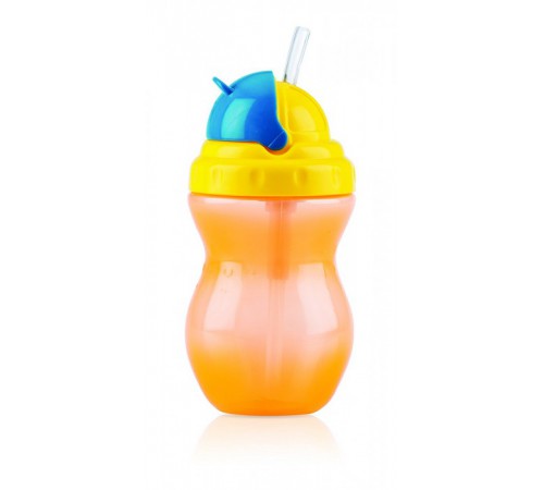 nuby id9688 Поильник-непроливайка с трубочкой 320 мл.(12m+)