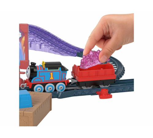 thomas&friends hgy82 set de joacă thomas și minele de cristal