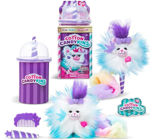 basic fun 27300 Мягкая игрушка с аксессуарами "cotton candy cuties" (в асс.)