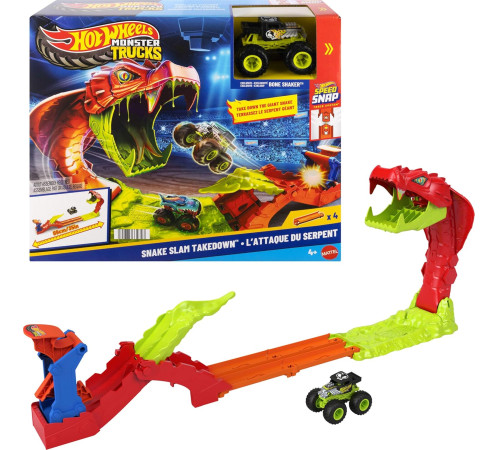hot wheels jjn44 Игровой набор "monster trucks: Атака змеи"