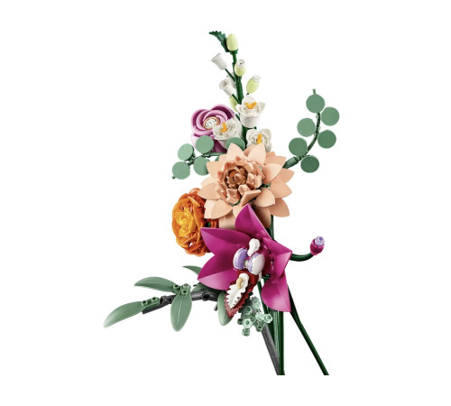 lego botanical collection 10342 constructor „buchet frumos de flori roz” (749 buc.)