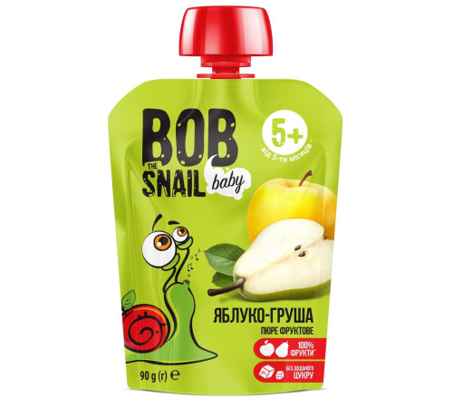 Питание и аксесcуары в Молдове Bob Snail Пюре Яблоко-Груша (5 м+) 90 гр. Питание и аксесcуары в Молдове bob snail Пюре Яблоко-Груша (5 м+) 90 гр.