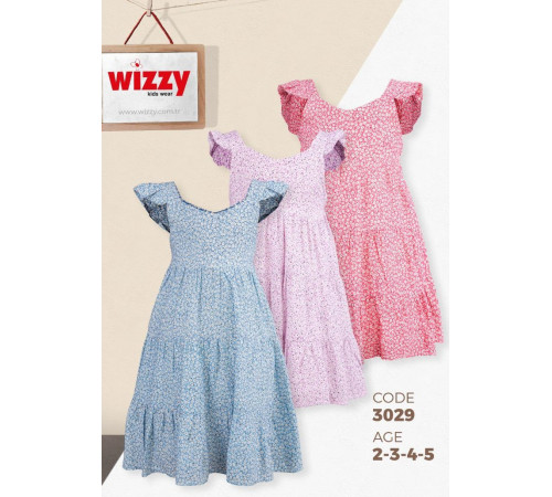 wizzy 3029 Платье (2-3-4-5 лет.) в асс.