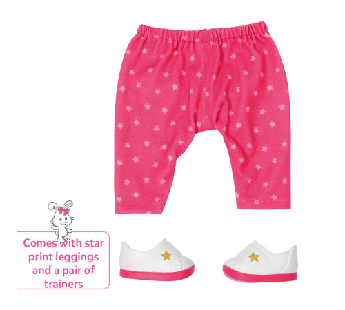 zapf creation 836330 set de haine pentru păpușă baby born (36 cm)