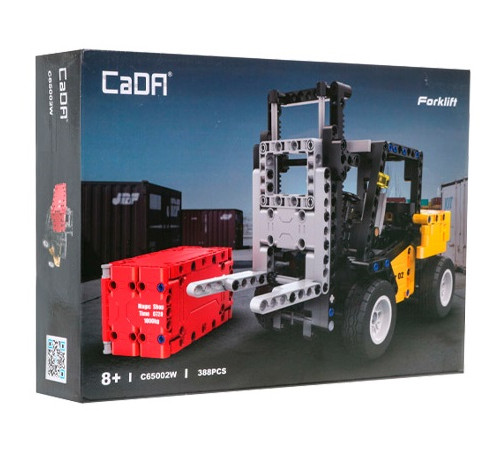 Jucării pentru Copii - Magazin Online de Jucării ieftine in Chisinau Baby-Boom in Moldova cada c65002w constructor "forklift truck" (388 el.)