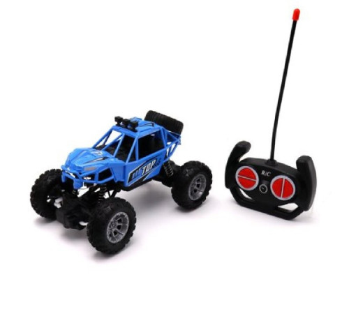 funky toys ft84949 masina buggy 1:18 cu telecomanda (albastru)