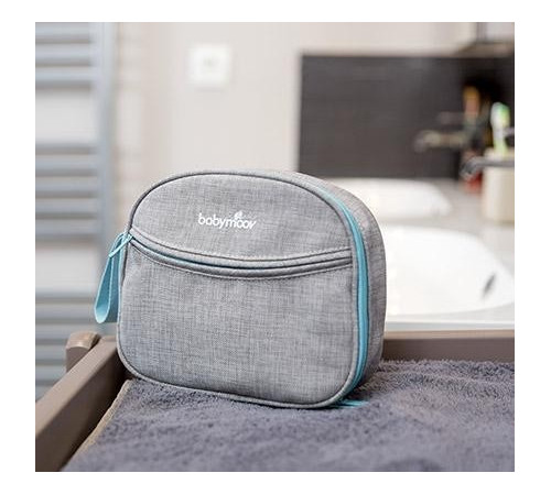 babymoov a032002 set de &icirc;ngrijire și igienă pentru bebeluși "grooming set aqua" (9 piese)