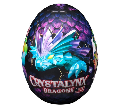 spin master 6073428 jucarie surpiza "crystalyx dragon" (30 cm) 