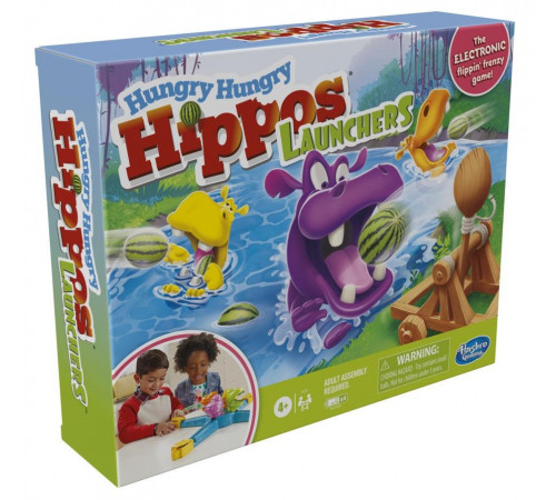 hasbro e9707 joc de masă "hippopotami flămânzi"