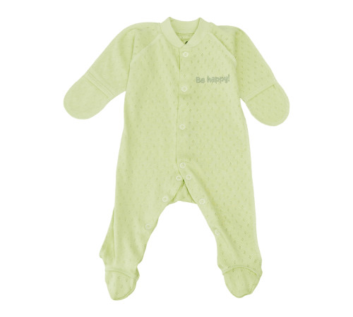 Minikin 25120556 Salopetă "Frunză ajurata" (m. 56) verde Haine pentru copii in Moldova minikin 25120556 salopetă "frunză ajurata" (m. 56) verde