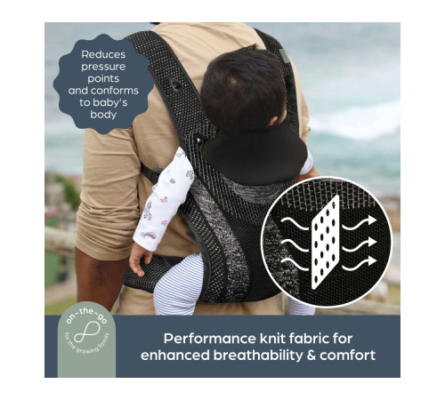 dreambaby l2459 Рюкзак-переноска "inspire" (чёрный)