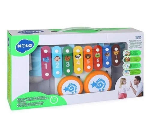 Детский магазин в Кишиневе в Молдове Hola Toys 909 Музыкальная игрушка "Ксилофон" hola toys 909 Музыкальная игрушка "Ксилофон"