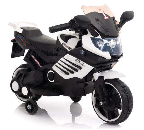  chipolino Мотоцикл на аккумуляторе "moto cross" elmcr0223wh белый