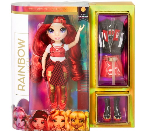 Детский магазин в Кишиневе в Молдове Rainbow High 569619 Кукла Руби Андерсон с аксессуарами rainbow high 569619 Кукла Руби Андерсон с аксессуарами