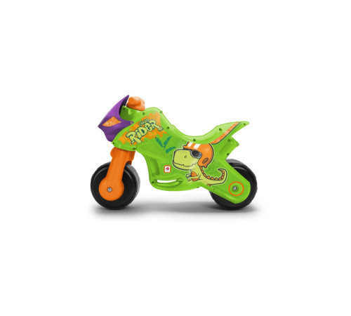 injusa Мото беговел "twin dino" зелёный