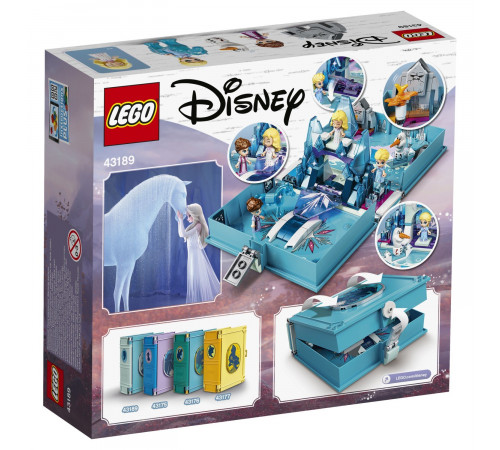 Детский магазин в Кишиневе в Молдове lego disney 43189 Конструктор "Книга сказочных приключений Эльзы и Нока" (125 дет.)