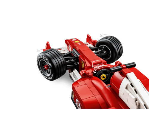 lego icons 11375 constructor "ferrari f2004 și michael schumacher" (735 el.)