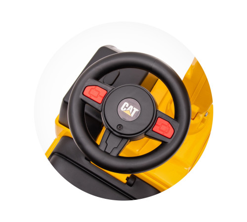 chipolino Экскаватор ride on car cat roccat02301ye желтый