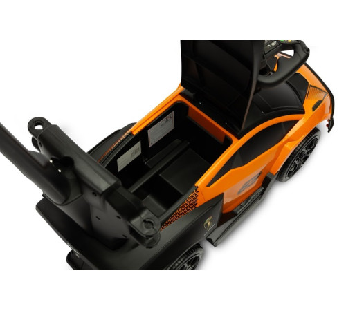 toyz-2587 Машина с ручкой "lamborghini essenza" оранжевый