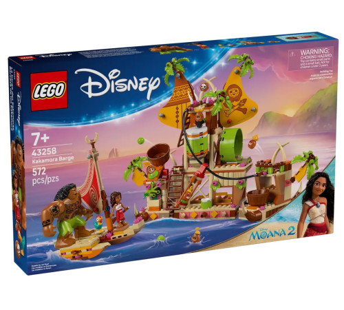  lego disney 43258 constructor "barja kakamora" (572 el.)