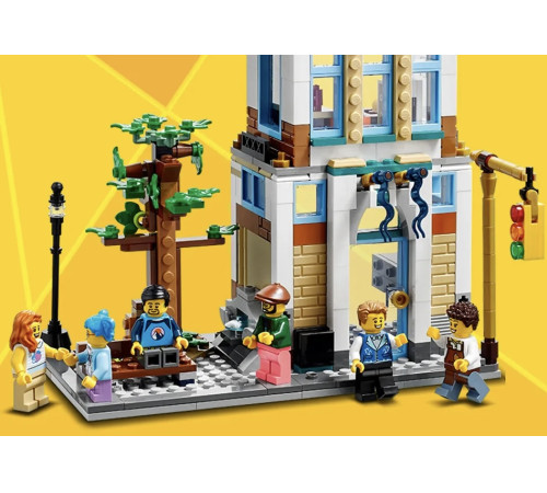 lego creator 31141 Конструктор 3в1 "Главная улица" (1459дет.)