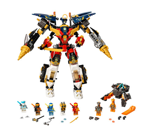 lego ninjago 71765 Конструктор "Ультра-комбо-робот ниндзя" (1104 дет.)