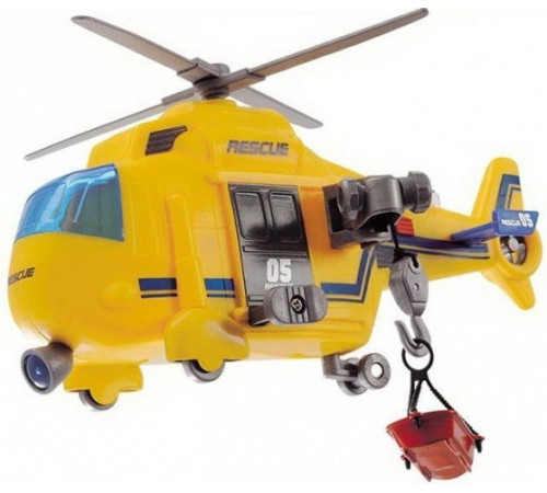 dickie 3302003 elicopter de salvare cu lumină și sunet