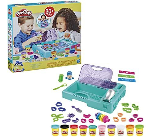 play-doh f3638 set mare 2 in 1 "on the go imagine and store"