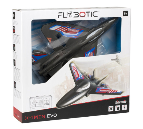  flybotic 7530-85738 Самолёт на радиоуправлении "x-twin evo"