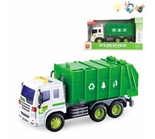 op 200170855 mașină inerțială "mașină de gunoi" (lumină, sunet) wy320a