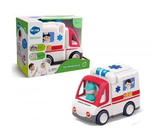 hola toys e9997 jucarie muzicala "ambulanta"