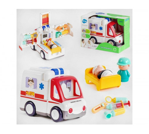 hola toys e9997 jucarie muzicala "ambulanta"