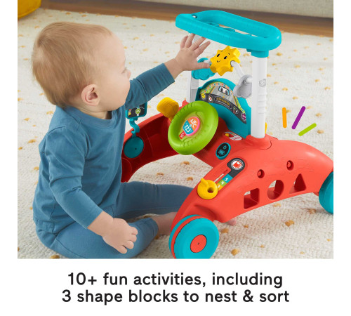 fisher-price hjp47 Ходунки-каталка двухсторонние