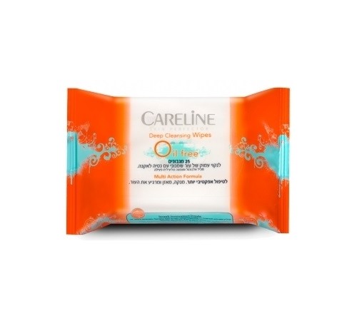 Careline Салфетки для глубокого очищения жирной и проблемной кожи Oil free (25 шт.) 963698 careline Салфетки для глубокого очищения жирной и проблемной кожи oil free (25 шт.) 963698