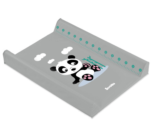  sensillo-13709 Пеленальник на комод "Панда" (70x49 см.) серый