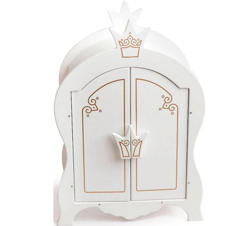  72020 Шкаф для кукол из коллекции "shining crown" белый