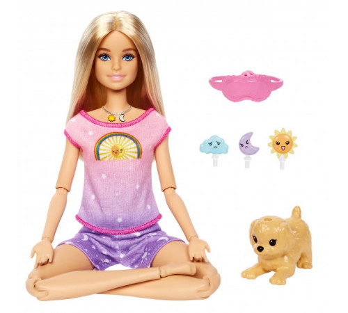 barbie hhx64 papusa barbie "meditatie zi si noapte"