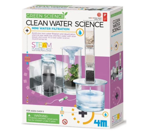 Детский магазин в Кишиневе в Молдове 4m 00-03281 Набор для исследований "Фильтр для воды"